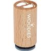 Woodies Mini Timbro Piedi di Neonato, Legno, 1,5 x 1,5 x 3 cm