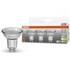 OSRAM LED STAR PAR16 Lampadina LED con Riflettore, Attacco: GU10, Bianca Calda, 2700 K, 2.60 W, Equivalenti a 35 W, LED STAR PAR16, Chiaro, Taglia Unica