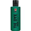 Marabu Tie Dye Ink Batik Verde Scuro, 80 ml Base d'Acqua, vegana, Vernice radiante per Tessuti Chiari con Un Massimo del 20% di Fibre Sintetiche, 17300004068, Dark Green