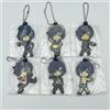 NESSUNA MARCA Persona 3 Dancing Moon Night Capsule set portachiavi in gomma mai aperto