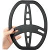 shrxy Paramotore bobina metal detector, 12 x 8 x 5 cm, compatibile con Garrett DD Coil AT Pro Gold Ace 150 250 350, nero