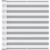SYDE Tenda da balcone, 120 x 1000 cm, in poliestere | Righe moderne, protezione solare, giardino e terrazza, facile da pulire
