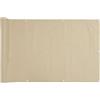 SYDE Tenda da sole per balcone, Oxford, beige, 90 x 300 cm | Impermeabile, protezione solare, occhielli in alluminio, corda inclusa