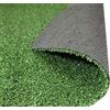 Mondo Viro Prato sintetico in PVC verde di alta qualità - Spessore 7 mm: la soluzione perfetta per il tuo giardino (400 cm x 10 mt)