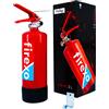 Firexo Estintore (2 Liter) - Estintore Per Casa, Auto, Cucina, Lavoro, Ristorante, Barca, Camino, Camper - Estintore per Tutte Le Classi Di Fuoco