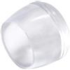 Adsamm® / 32 x puntali avvolgenti esterni/trasparenti/Ø 19-20 mm/tondi/piedini in PVC per gambe di mobili tonde/puntali protettivi per arredi Adsamm® Quality