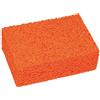 Haromac 07250150 - Spugna 150 x 100 x 50 mm, spugna in gomma, colore rosso, 02505150