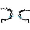 Eurowagens 2PCS Cavo Flessibile Controller VR 3 Cavo Posizionamento Impugnatura VR 3