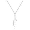 FANCIME Harry Potter x Collaboration - Harry Potter/Hermione/Ron/Malfoy/Dumbledore Wand Necklace, Gold, Sterling Silver Pendant Necklace Jewellery Gift for Women Girls