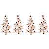 VALICLUD 4 spille creative per albero di Natale, spilla per albero di Natale, decorazione natalizia