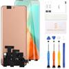 LADYSON Schermo LCD di ricambio per Realme 12 Pro 5G AMOLED Display Touch Digitizer | per Realme 12 Pro 5G RMX3842 LCD Display Touch Screen Digitizer Assembly Ricambio Parti di Riparazione con Strumenti(Nero)