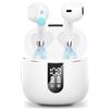 Wasart Cuffie Bluetooth, Auricolari Bluetooth 5.3 con 4 Mic, Cuffie in Ear Wireless con HiFi Stereo USB C, 48 Ore di Riproduzione, Display LED, IPX7 Impermeabile, Cuffie Senza Fili per Android iOS