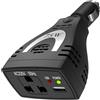 CHUNCAIL CHUNCSIL75W - Inverter da auto montato DC12 V su AC 110 V/220 V, trasformatore di potenza per auto