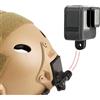 JOAXOR Fast/MICH/NVG Tactical Helmet Base Adapter Staffa di Fissaggio per GoPro Hero Action Camera Accessori