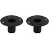 Gatuida 2pezzi Supporto Per Altoparlanti Ferro Base Stabile Per Fissaggio Design Pratico E Resistente Compatibile Con Stand Casse Acustiche