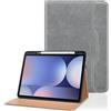 Oduio Custodia per Samsung Galaxy Tab S12 Plus 12,4 2026 (SM-X840/X846B) | Custodia protettiva a portafoglio in pelle PU con portapenne, supporto multi-angolo con cinturino da polso e tasca