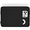 Dadanism 13 Custodia per MacBook Neo 13 2026 A3404/A18 Pro, Nero | Custodia Protettiva con Imbottitura Morbida Antiurto, Borsa da Viaggio Sottile con Tasca Aggiuntiva per Caricabatterie Mouse