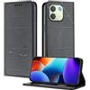 XINYEXIN Custodia in Pelle per Xiaomi Redmi Note 17 Pro Max 5G | Nero, Cover a Libro, Portafoglio, Blocco RFID, Slot per Carte, Chiusura Magnetica, Supporto, Antiurto