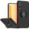 linsuyu Case Compatibile con Huawei P20 Pro, Compatibile con Huawei P20 Pro Custodia per telefono supporto ad anello Black