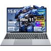 BENIRROS PC Portatile 15,6 Pollici con Celeron N150 Processor, Win 11 Notebook 16GB RAM 512GB SSD, Laptop 1080P FHD IPS Tastiera Retroilluminata/Sblocco Impronta Digitale USB3.0 HDMI WiFi5 Computer Portatile