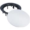 Snorvixre Supporto magnetico per altoparlante a soffitto rimovibile, ottimizzato per dispositivi coassiali, offre alta trasparenza acustica, rete metallica