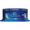 Verbatim BluRay BD-R 25GB 6x mandrino [confezione da 25]