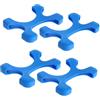 Alipis 4 Pezzi Cover per Disco Rigido Esterno 2,5 Pollici in Silicone Blu | Protezione Antigraffio e Antiscivolo, Riutilizzabile, per Viaggio e Ufficio, Custodia Morbida Antipolvere
