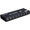 HABHYUDP Switch Matrix HD 4K 6x2 60Hz Splitter 6 in 2 out con estrattore Ottico R/L Video for convertitore Compatibile HDMI con Ampia compatibilità, Facile da configurare