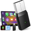 Maxcio Adattatore Wireless 2 in 1 per CarPlay e Android Auto, Mini Dongle USB/ | USB-C Plug and Play per Auto con Sistema Cablato Originale, Connessione Automatica Wi-Fi/Bluetooth, iOS e Android
