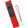 Bbajszx Custodia in Silicone per Telecomando, Red | Materiali morbidi in silicone ammortizzanti con protezioni antigraffio, silicone per tutto corpo, colori