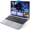 BENIRROS PC Portatile 15,6 Celeron N95, 16GB RAM 1TB SSD, Notebook Win 11 FHD IPS, Laptop Tastiera Retroilluminata con Impronta Digitale, USB 3.0, HDMI, Wi-Fi5, BT4.2, Webcam, 5000mAh - Computer Portatile
