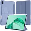 Nexilyce Custodia per Honor Pad X8b/X8a 11 Pollici, Grigio Lavanda | Portapenna, Supporto Multi-angolo, Leggero Antigraffio, Sottile Custodia Protettiva Trasparente