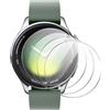 MGUEIAO 4 Pezzi Vetro Temperato Compatibile con Xiaomi Watch 5, HD Pellicola Protettiva, Anti-Graffio Protezione Film