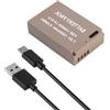KWTOUL LP-E12 USB-C LC-E12E Batterie compatibili con Canon EOS M100 M50 M10 | M2 M Rebel SL1 100D PowerShot SX70 HS Kiss M Kiss X7