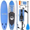 SereneLife Stand up Paddle Board Gonfiabile - Pagaia SUP Antiscivolo, Pompa, Cordino di Sicurezza e Accessori Giovani