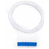 Elfcam® - Pigtail in Fibra Ottica 12 Fibre Monomodali Simplex LC/UPC 9/125um OS2, Bianco