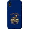 ME Region Apparel and Goods by taiche Custodia per iPhone X/XS Fauna selvatica meravigliosa e larga