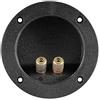goobay LK 02 RG Nero - Connettore (Nero, Oro, RoHS, 105 x 23,7 x 105 mm, 105 mm, 23,7 mm)