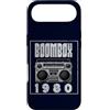Retro Boombox 70s 80s Music DJ Cassette Custodia per iPhone Air Boombox - Lettore CD con audiocassetta, radio AM FM 1980