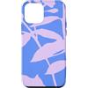generic Custodia per iPhone 12 mini Grafica floreale botanica blu lavanda