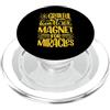 Motivational Brand For You Un cuore grato è una calamita per miracoli Inspirational PopSockets PopGrip per MagSafe