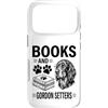 Funny Gordon Setter And Book Designs Custodia per iPhone 17 Pro Libri e Gordon Setters Divertente Gordon Setter