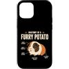 Furry Potato Cavies Custodia per iPhone 12/12 Pro Anatomia di una patata pelosa divertente amante della cavia