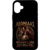 Spartan Warrior | Epic Figures Ancient G Custodia per iPhone 16 Plus Spartani Leonida re di Sparta | Antica Grecia Spartan Elmo