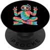 Scuba Diving Merch Best Scuba Divers Poo Scuba Diving Tie Dye Peace Sign Hippie da donna e uomo PopSockets PopGrip Adesivo