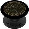 Night Sky Almanac Quadrantidi meteoriti 3-4 gennaio Astronomia PopSockets PopGrip Adesivo