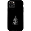 Viking Norse Warrior Sword Shield Valhal Custodia per iPhone 11 Pro Scudo di spada vichinga norrena guerriero Valh