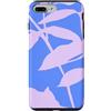 generic Custodia per iPhone 7 Plus/8 Plus Grafica floreale botanica blu lavanda