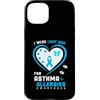 warriors - Asthma Allergy Awareness Appa Custodia per iPhone 15 Plus Indosso Azzurro per Asma e Allergy Awarenes