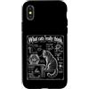 JustForCatLovers Custodia per iPhone X/XS Ciò che i gatti pensano davvero divertente
